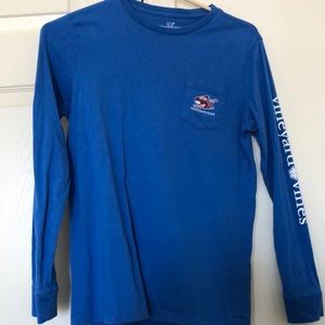 Vineyard Vines LS size 12/14 M, tee